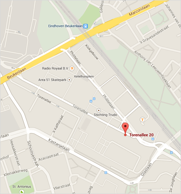 Locatie HETBESTEADVIES Strijp S Torenallee 20 Eindhoven